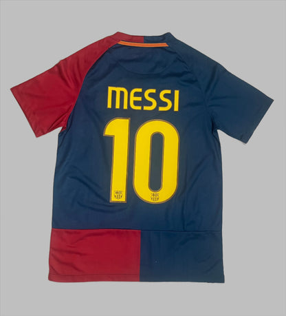 FC Barcelona 2008 - 09 Home Messi #10