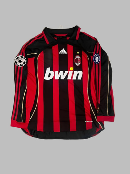 AC Milan 2006/07 Home Longsleeve Jersey