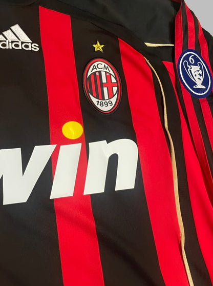 AC Milan 2006/07 Home Longsleeve Jersey