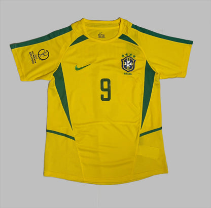 Brazil 2002 Home Ronaldo #9