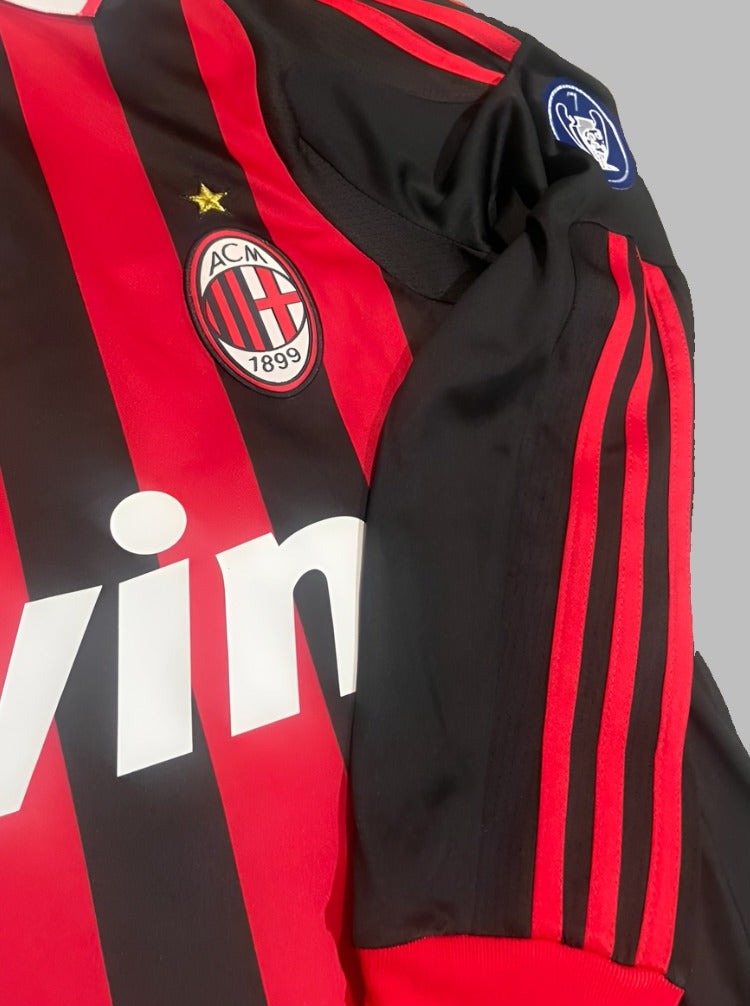 AC Milan 2009 - 10 Ronaldinho Longsleeve Jersey